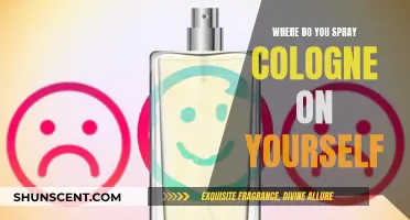 Spraying Cologne: Target Pulse Points for Maximum Effect