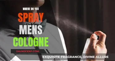 The Art of Applying Men's Cologne: Spraying Techniques