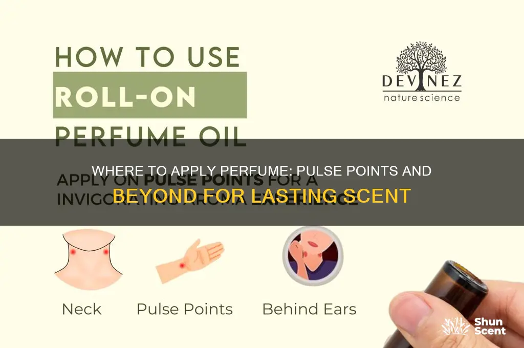 where do you use perfume