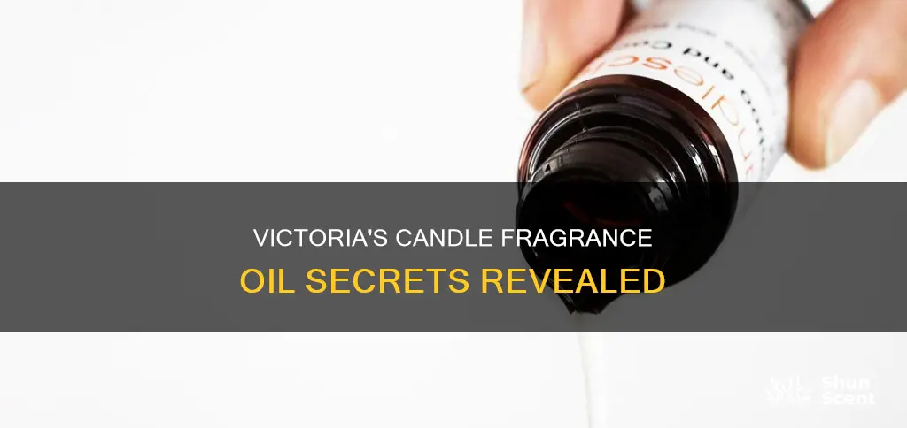 where does candles by victoria get her fragrance oils