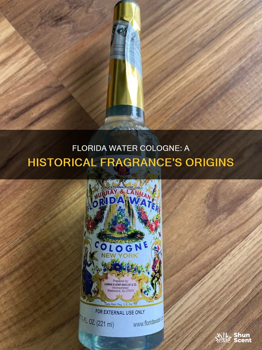 where does florida water cologne come from