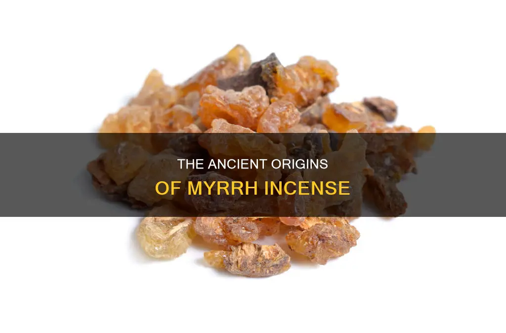 where does myrrh incense come from