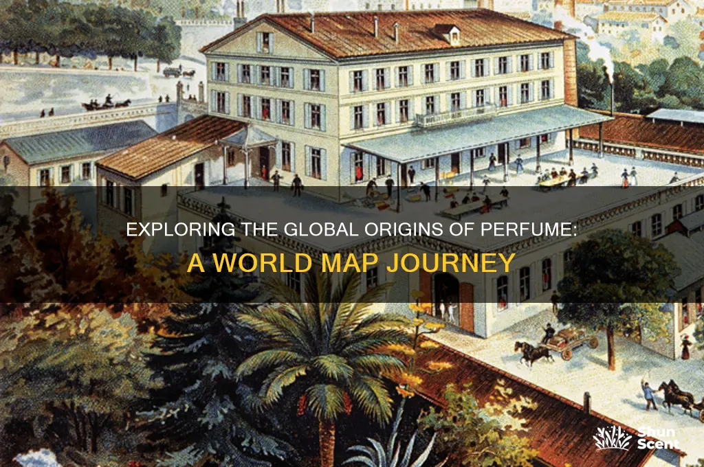 where does perfume come from world map