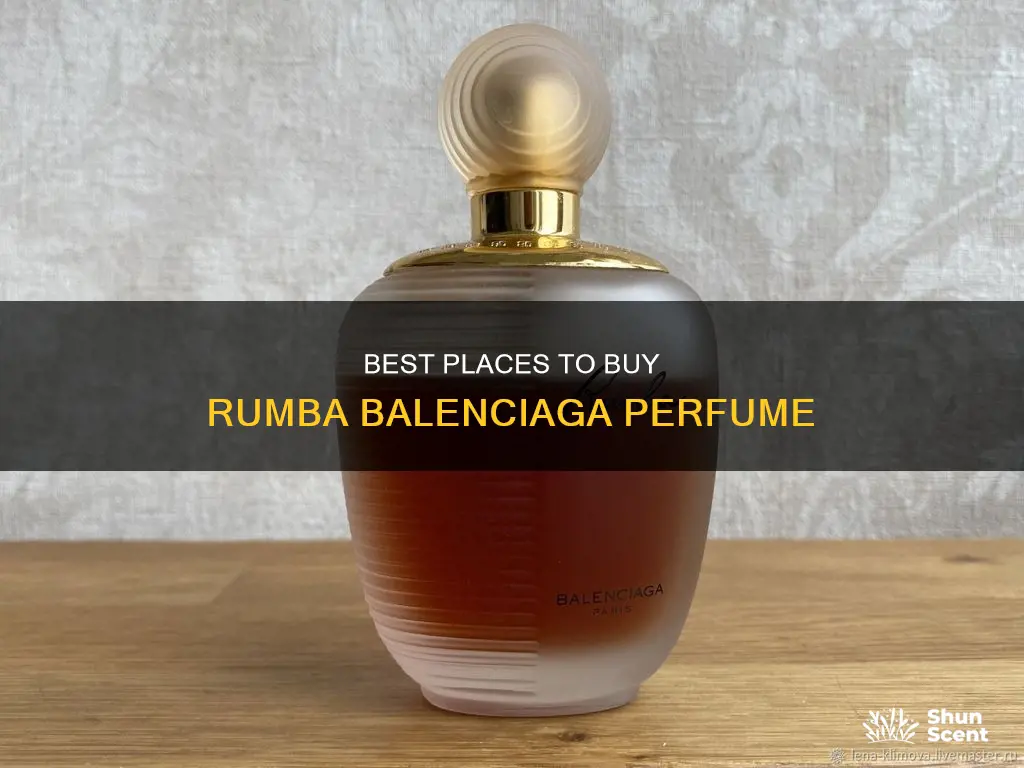 where i can buy rumba balanciaga perfume