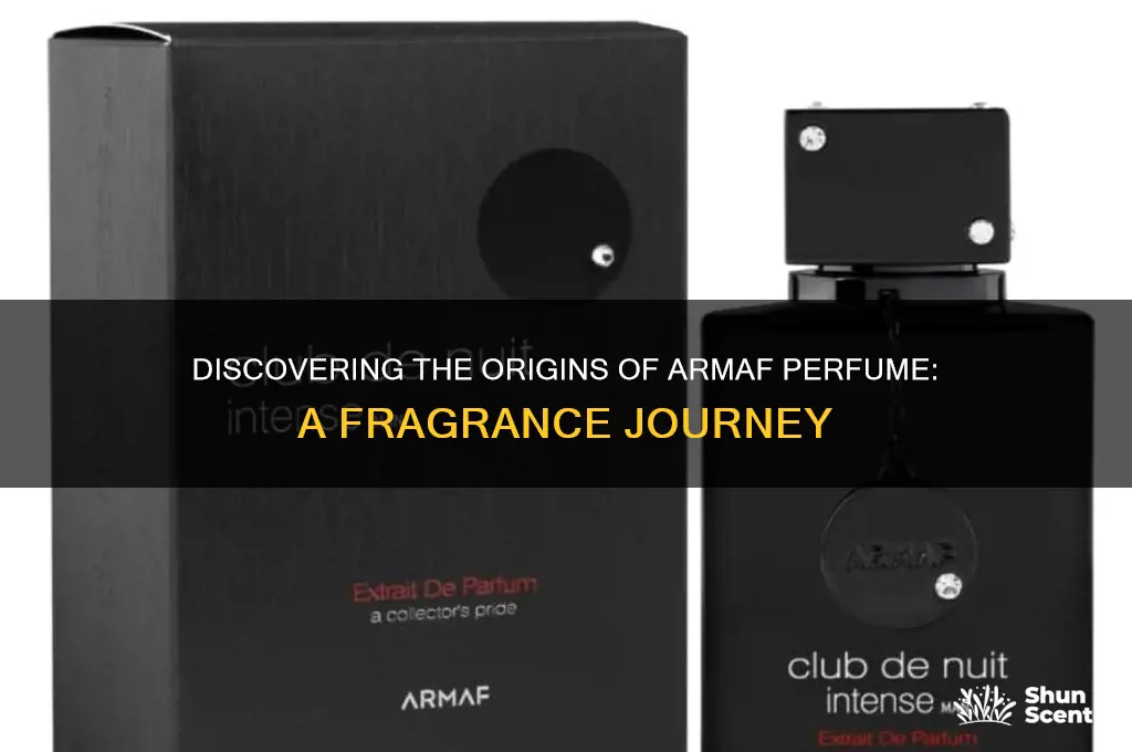 where is armaf perfume from