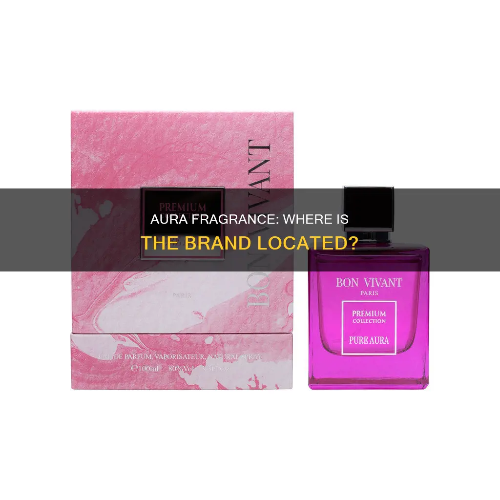 where is aura fragrance located