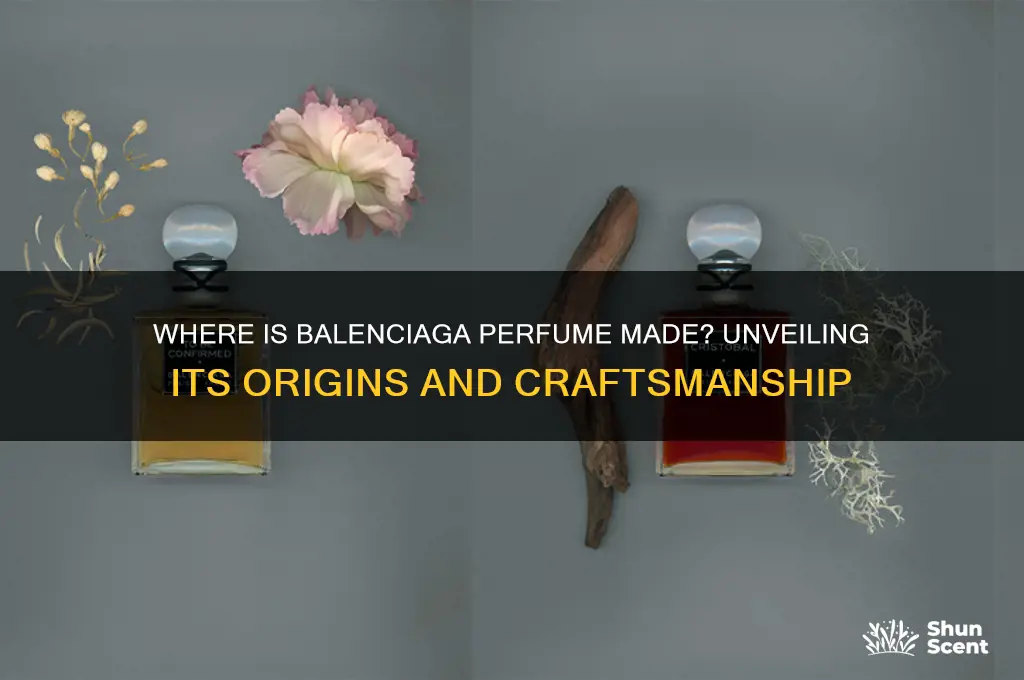where is balenciaga perfume made