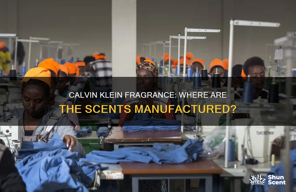 where is calvin klein fragrance made
