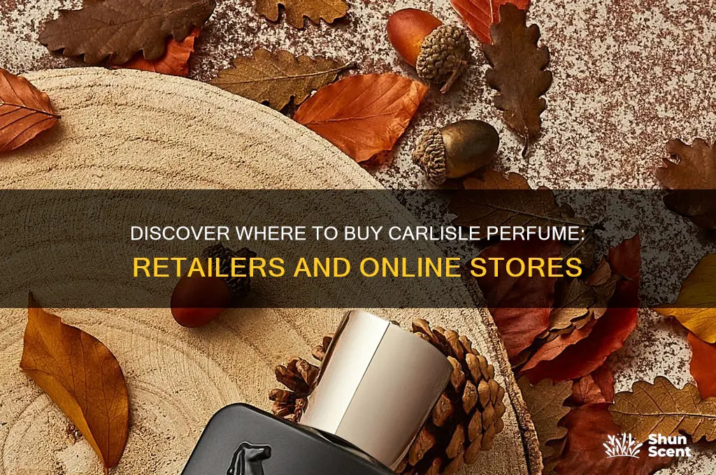 where is carlisle perfume sold