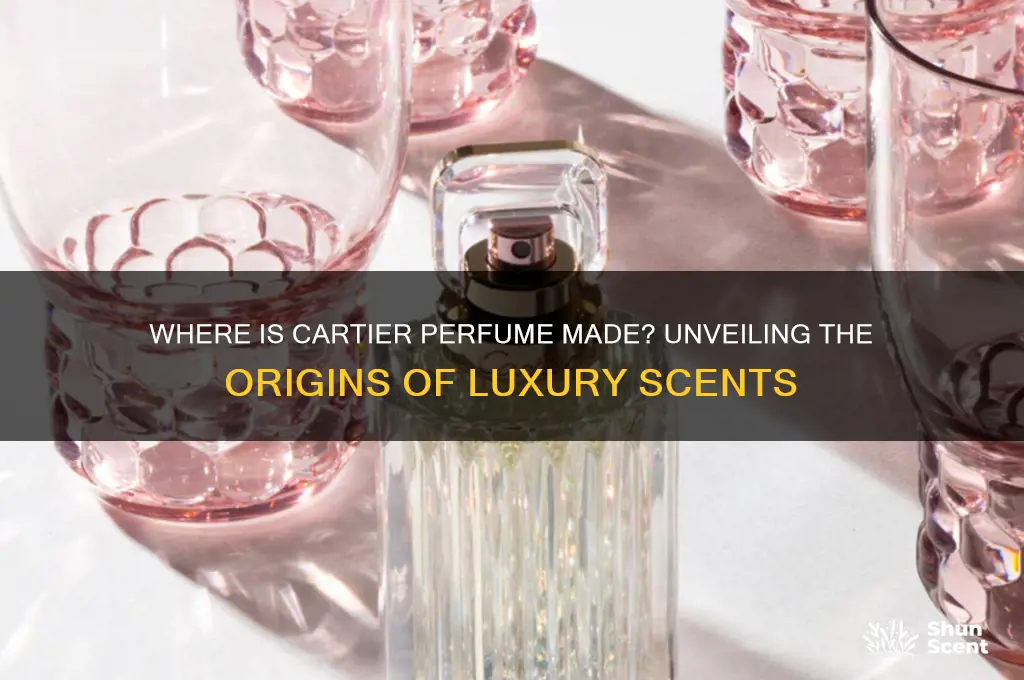 where is cartier perfume made