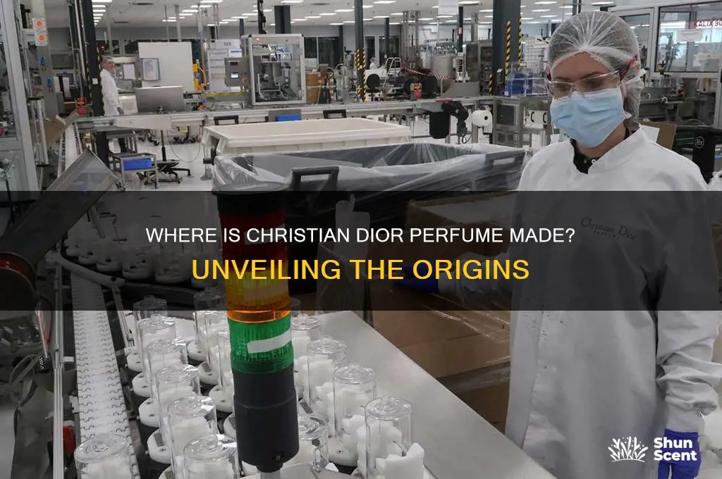 where is christian dior perfume made