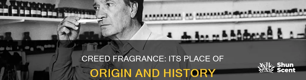 where is creed fragrance from