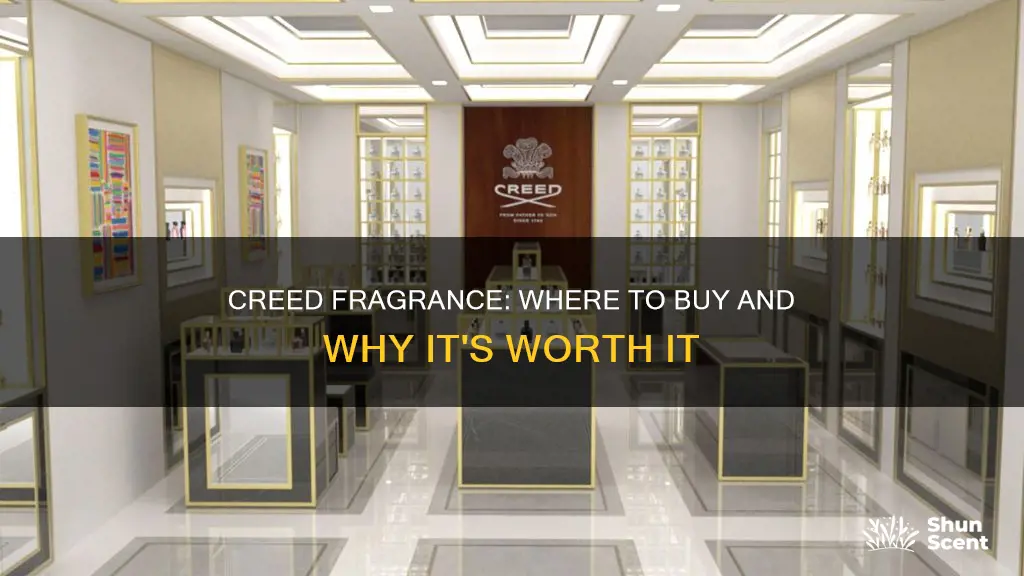 where is creed fragrance sold