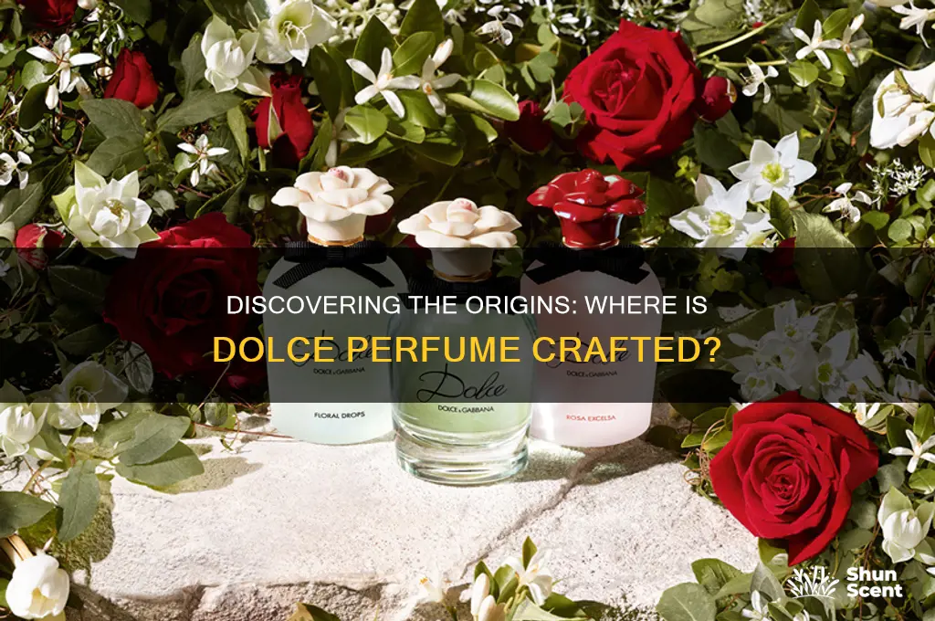 where is dolce perfume made