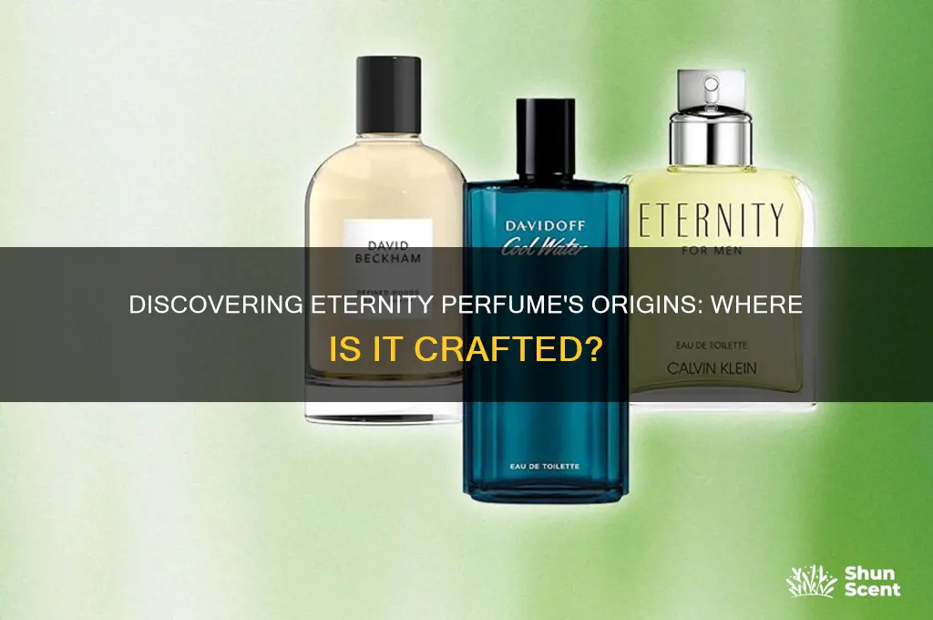 where is eternity perfume made