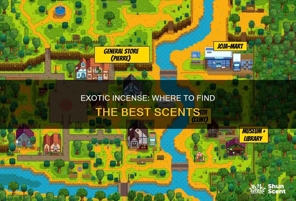 where is exotic incense located