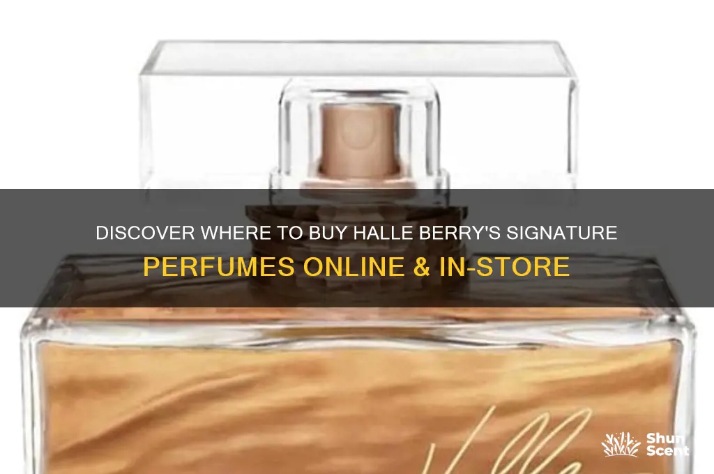 where is halle berry perfume sold