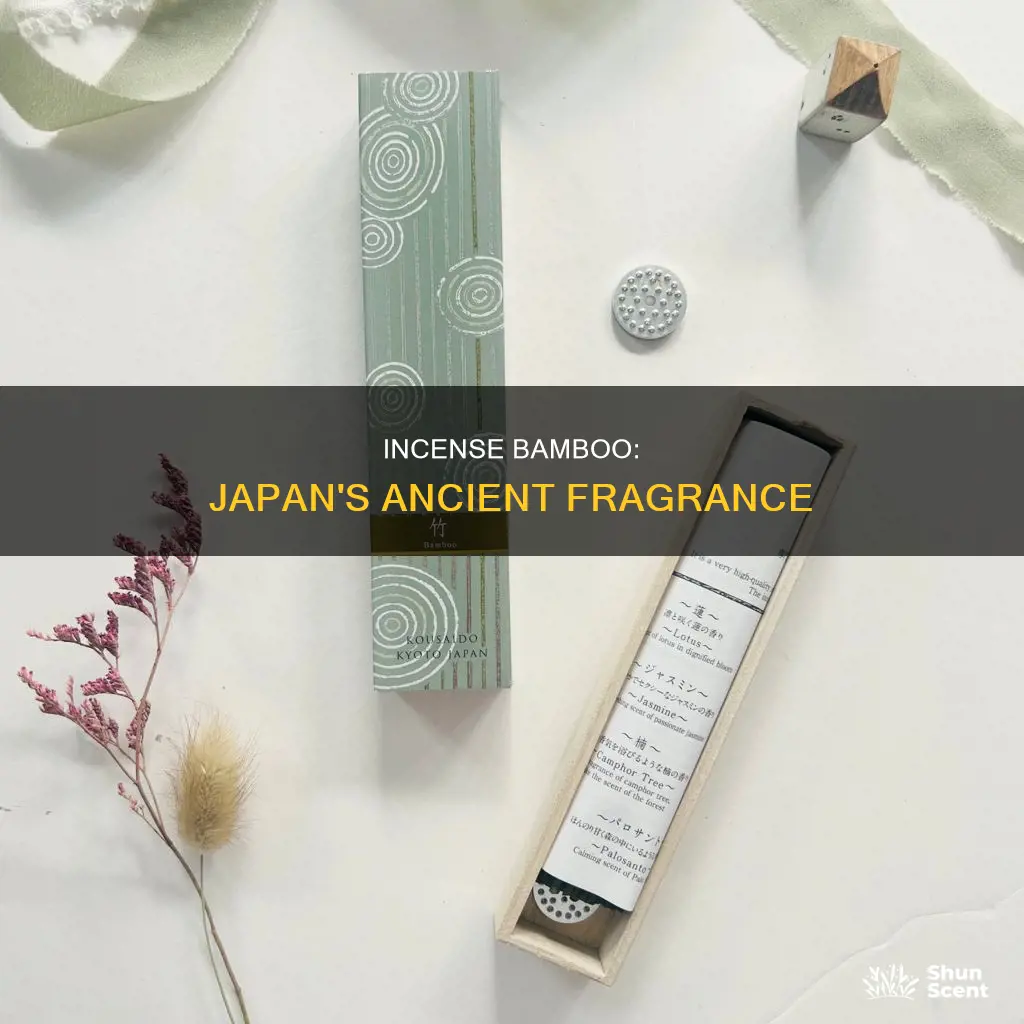 where is incense bamboo japan