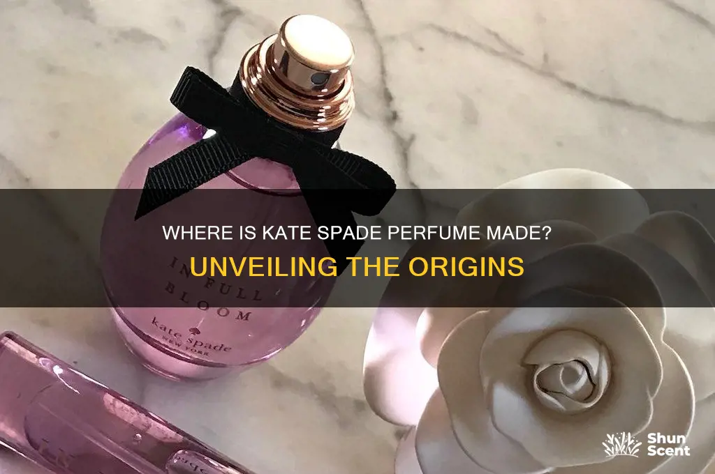 where is kate spade perfume made