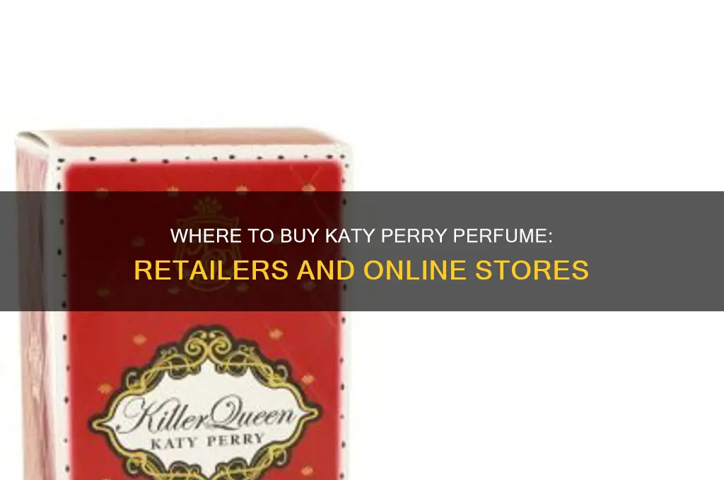 where is katy perry perfume sold