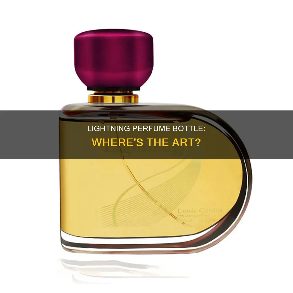 where is lightning perfume bottle