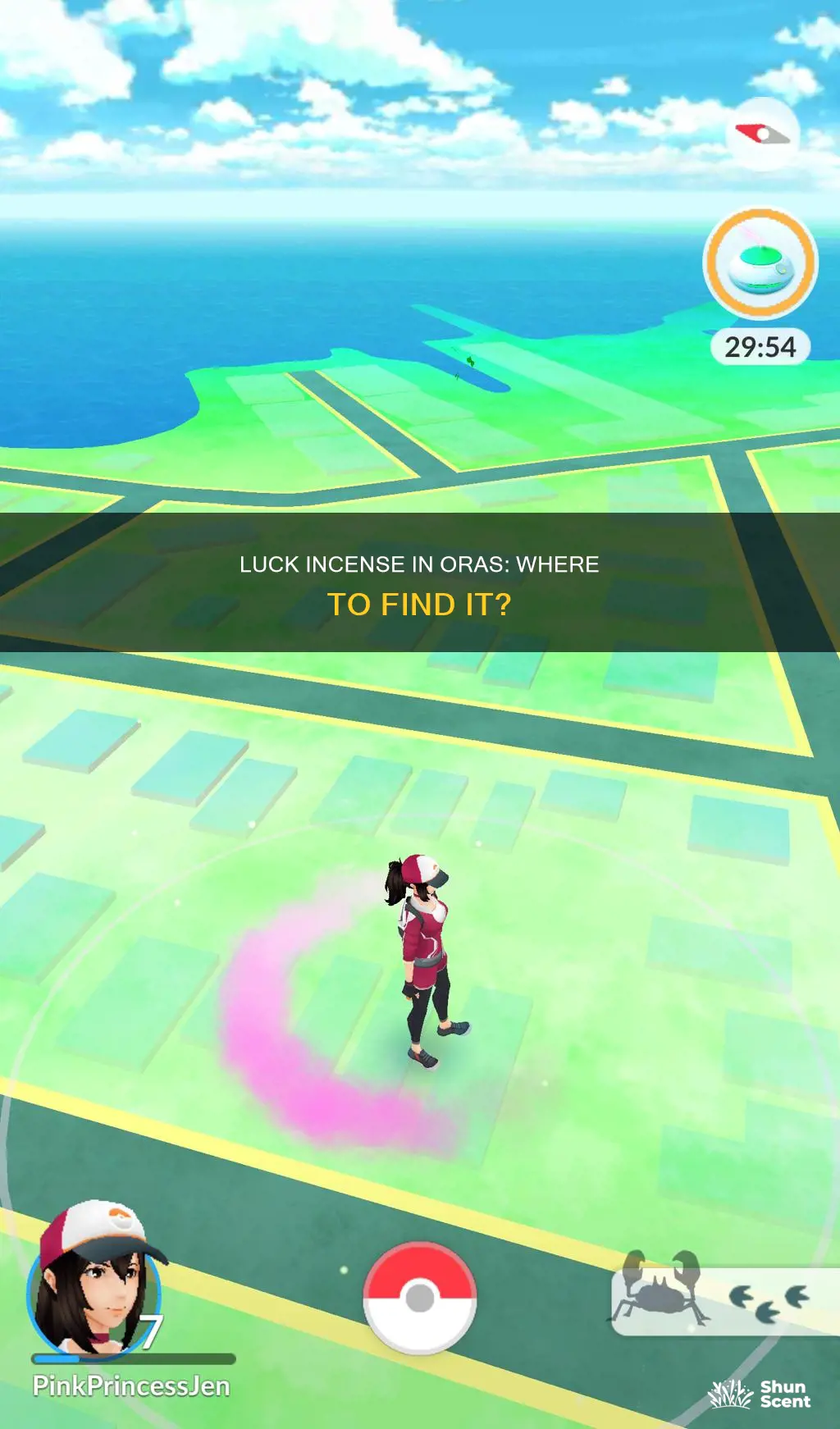 where is luck incense oras