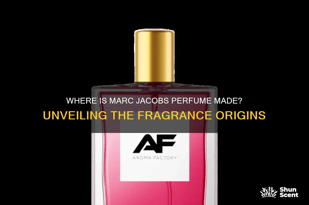 where is marc jacobs perfume made