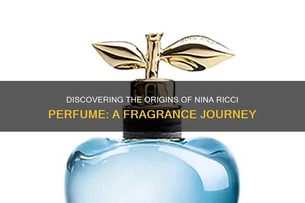 where is nina ricci perfume made