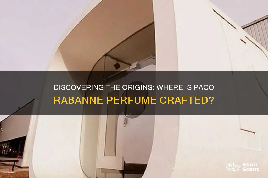 where is paco rabanne perfume made