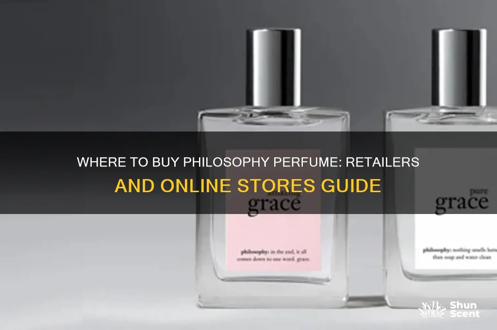 where is philosophy perfume sold