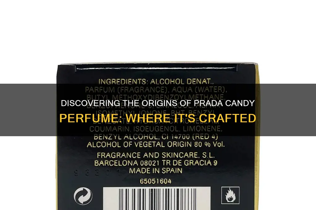 where is prada candy perfume made