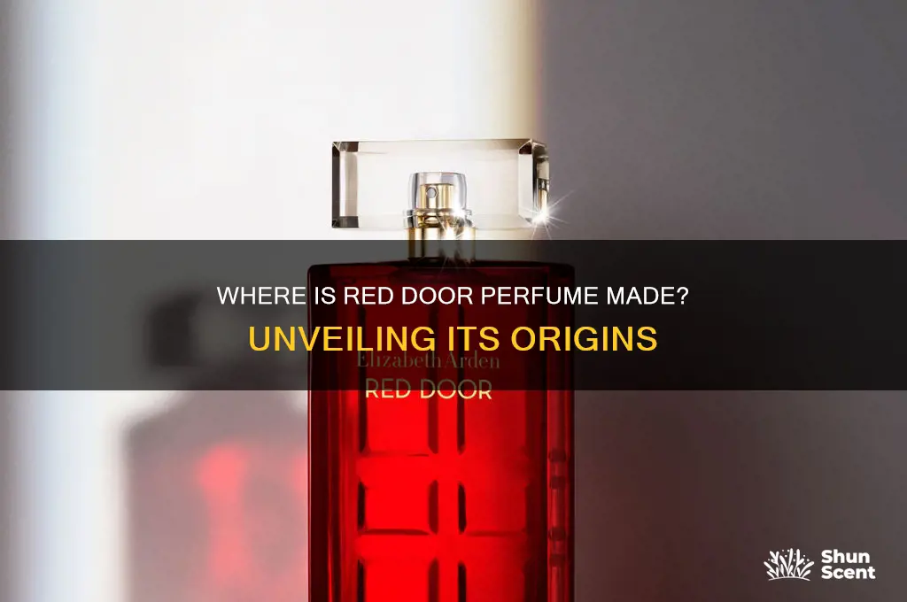 where is red door perfume made