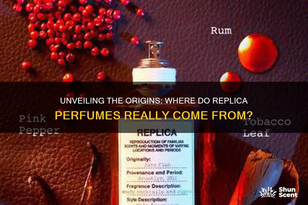 where is replica perfume from
