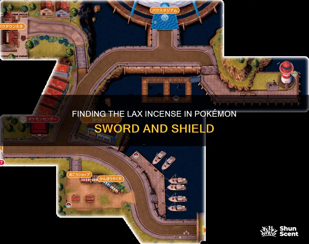 where is the lax incense in shield and sword