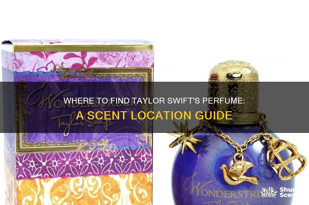 where is the taylor swift perfume located at