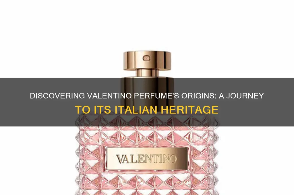 where is valentino perfume from