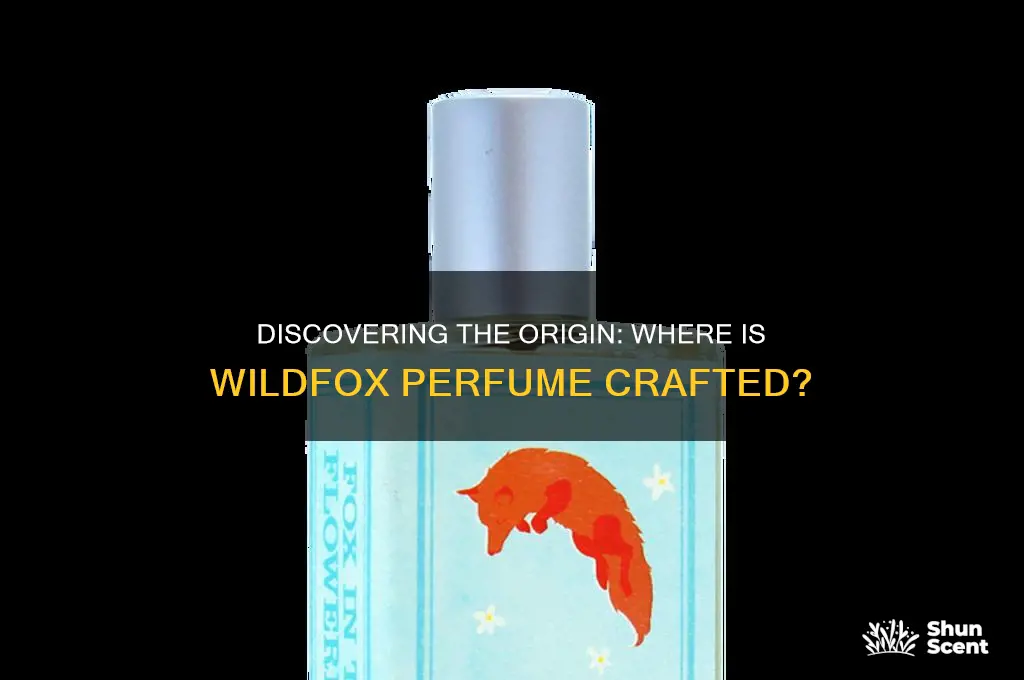 where is wildfox perfume made