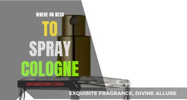 The Sweet Spot: Spraying Cologne at the Neck's Pulse Point