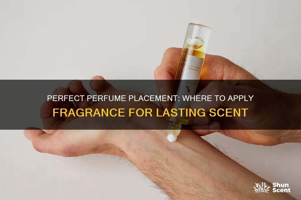 where on the body do you apply perfume