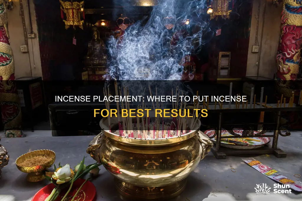 where should i put my incense
