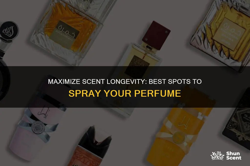 where should i spray my perfume to last longer
