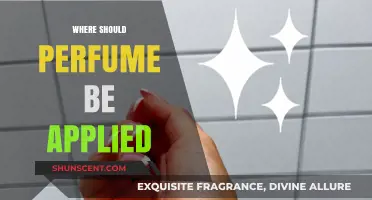Spray Smart: Where to Apply Perfume