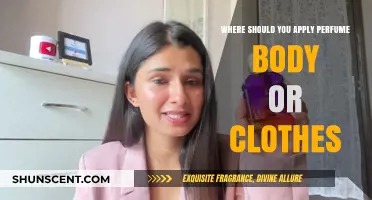 Body or Clothes: Where to Apply Perfume for Lasting Scent