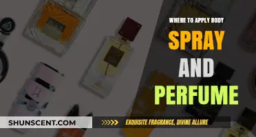 Mastering Fragrance Application: Best Spots for Body Spray & Perfume
