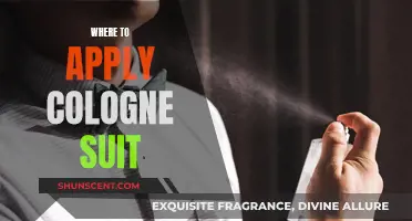 Where to Apply Cologne for a Perfect Suit