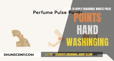 Fragrance Application: Wrists, Pulse Points, and Hand Washing