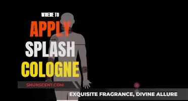 Splash Cologne: Application Hotspots for Maximum Fragrance