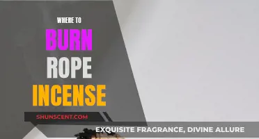 Burning Rope Incense: Choosing the Right Space