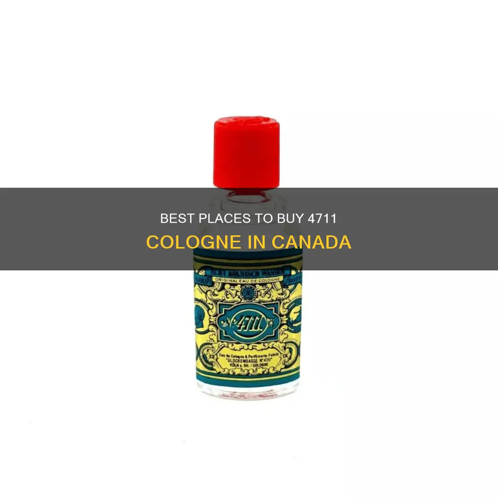 where to buy 4711 cologne in canada