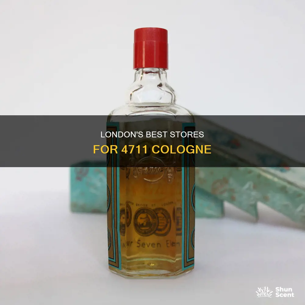 where to buy 4711 cologne in london